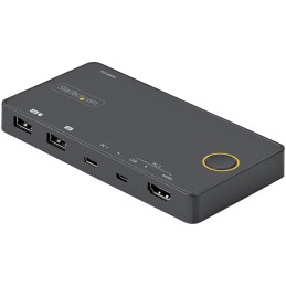 2 Port Hybrid KVM Switch...